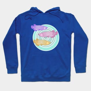 Arowana Fishes In The Water Hoodie